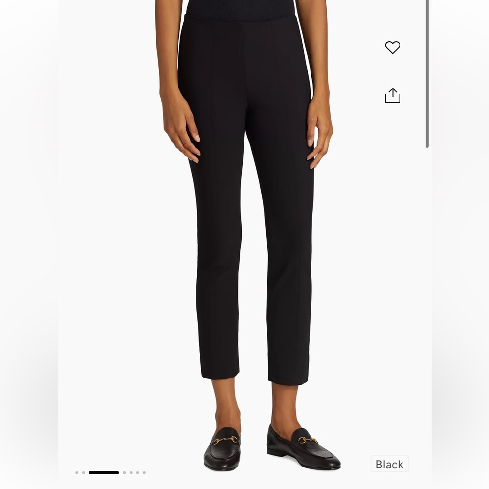 Vince seamed legging pant. Black. Size small. Worn once. Perfect condition.